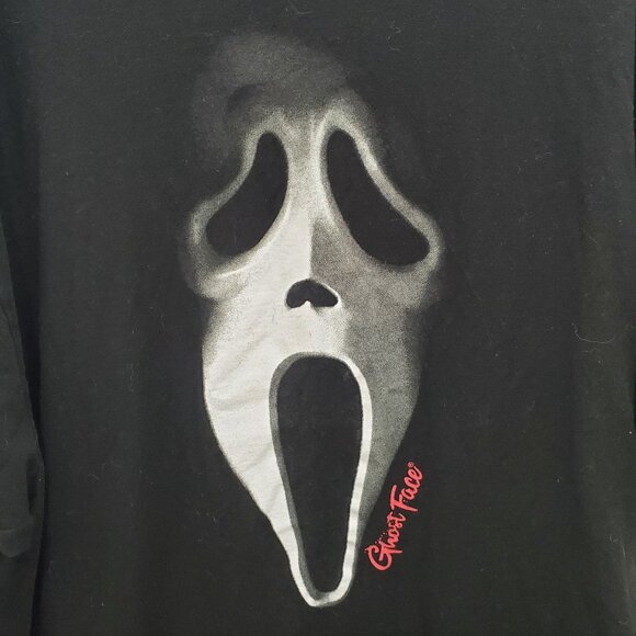 BioWorld Ghost Face Scream Ghostface Horror TikTok Graphic Tee Unisex‎ Plus 3XL - Picture 2 of 4